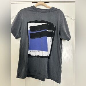 Anime Bing Lili painting oversized t shirt